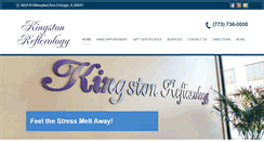 Desktop Screenshot of kingstonreflexology.com
